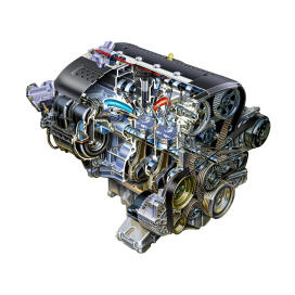 Логотип Двигатель 4G18 HAFEI Simbo