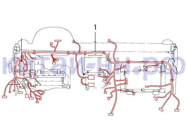 Жгут проводов панели приборов GREAT WALL Hover H5 (дизель)